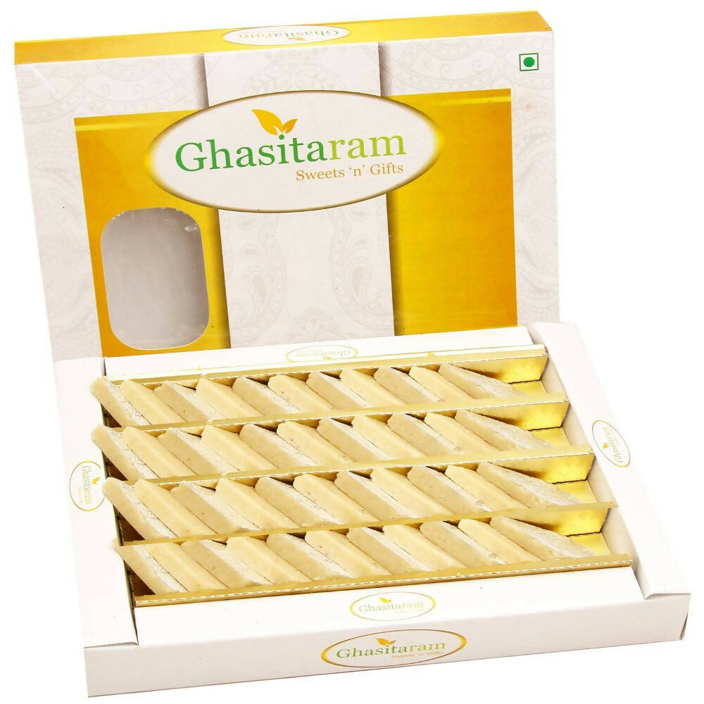 Ghasitaram Sugarfree Strawberry Katlis Sweet Box - Distacart