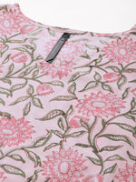 Thumbnail for HERE&NOW Floral Printed Floral Kurta - Distacart