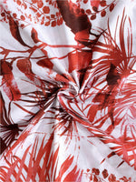 Thumbnail for BOMBAY DYEING Serenita Brown Printed Cotton 144 TC Queen Bedsheet with 2 Pillow Covers - Distacart