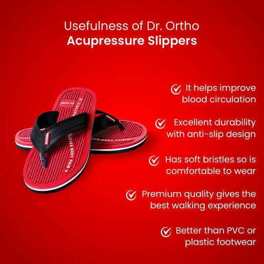 Dr. Ortho Acupressure Slippers - Distacart