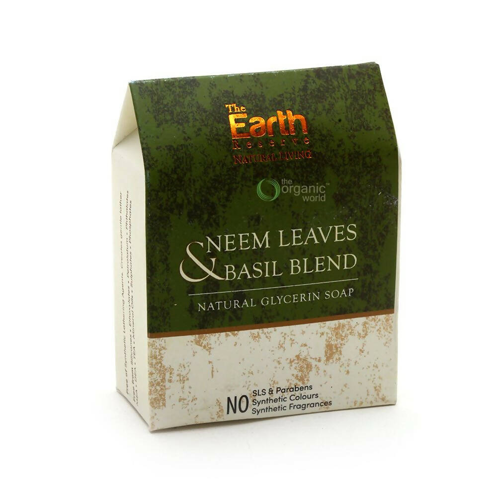 The Earth Reserve Neem Leaves & Basil Blend Soap - Distacart