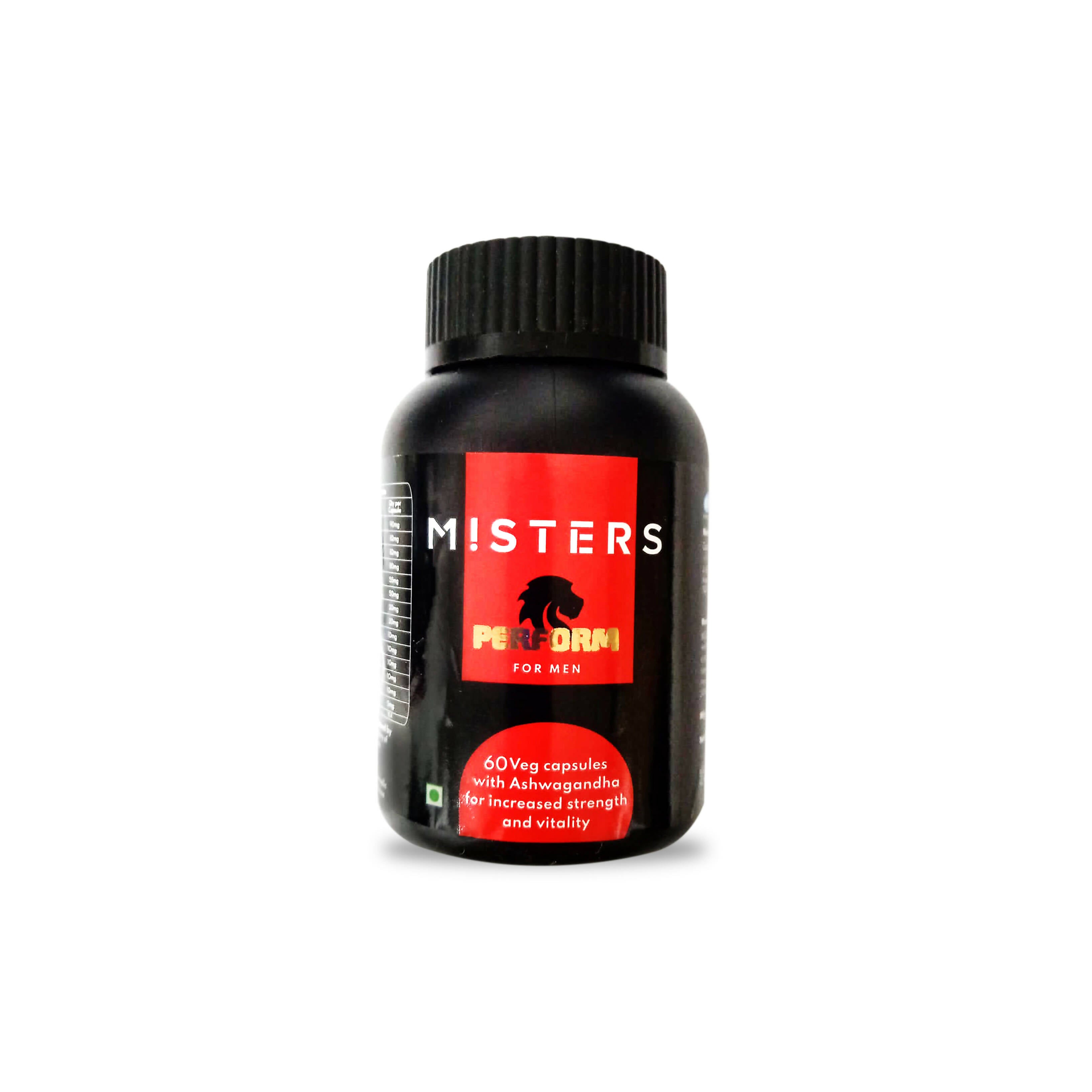 Misters Perform Capsules for Men - Distacart