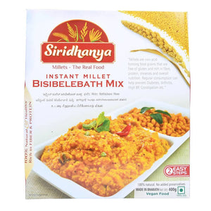 Siridhanya Instant Millet Bisibelebath Mix