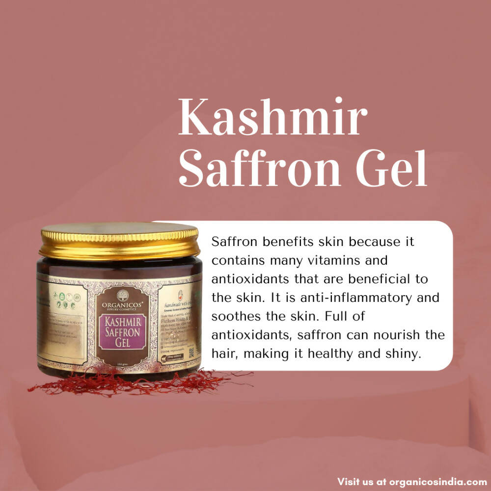 Organicos Kashmir Saffron Gel - Distacart