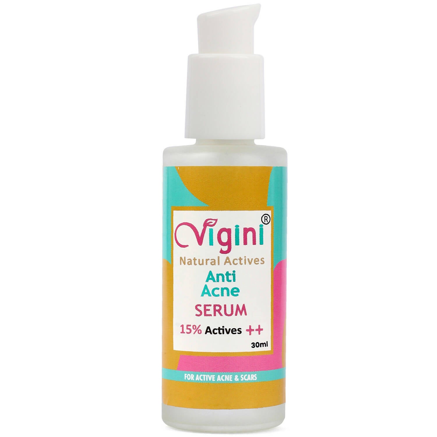 Vigini 15% Anti Acne Day Night Face Serum for Men Women Oily Skin - Distacart