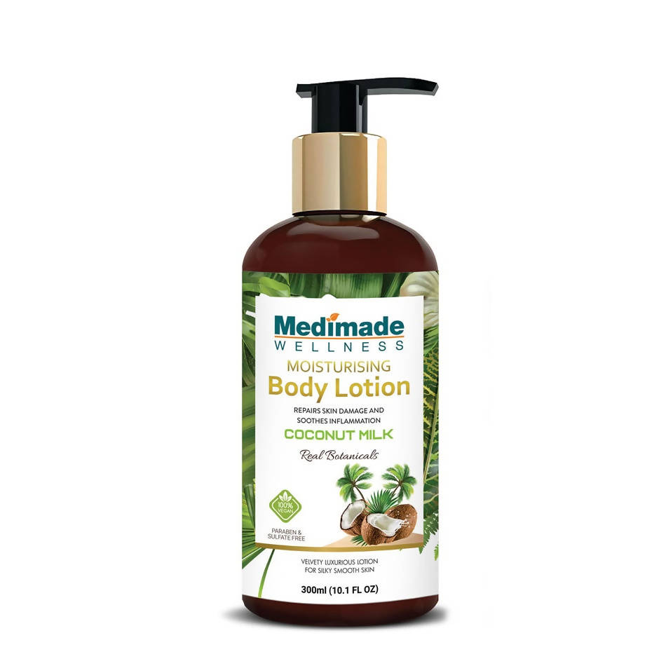 Medimade Wellness Moisturising Body Lotion With Coconut Milk - Distacart