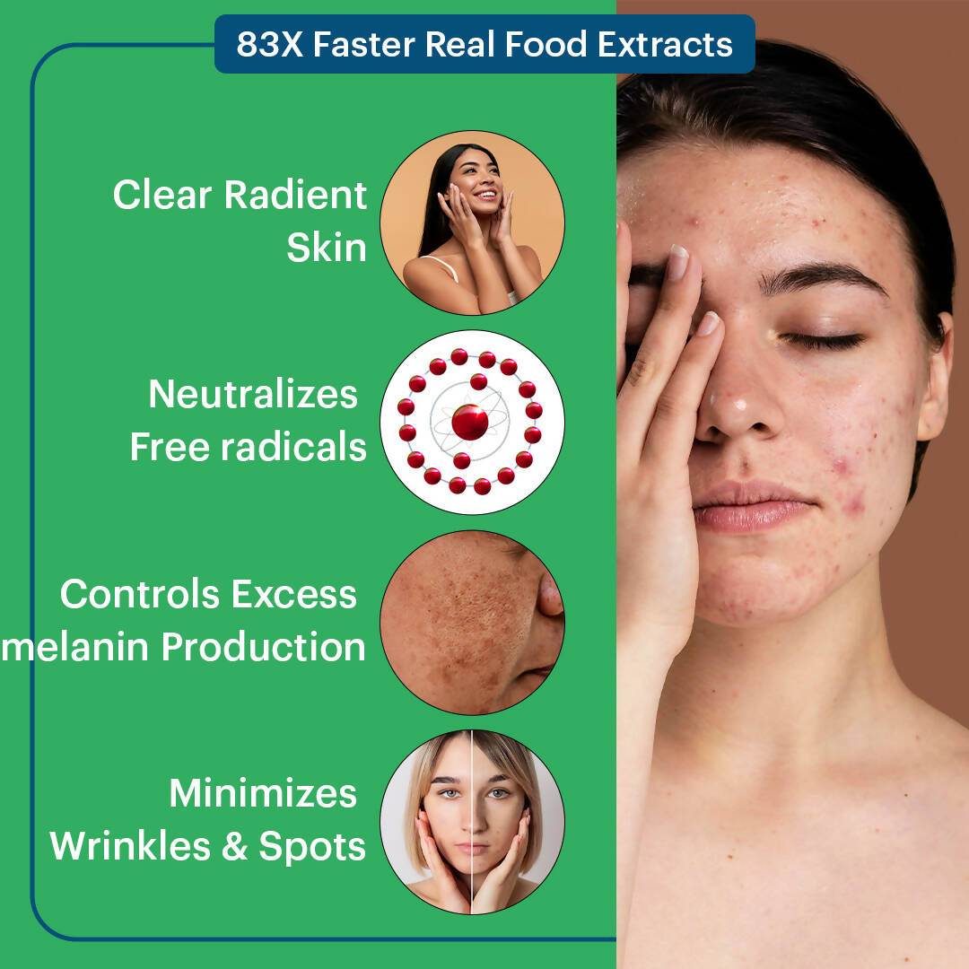 Laurik Glutathione Builder Tablets With Vitamin C,E,B6 & Antioxidant Support For Anti-Ageing, Youthful & Brightening Skin - Distacart