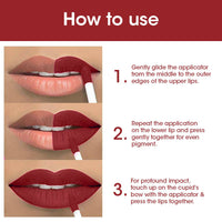 Thumbnail for TAC - The Ayurveda Co. Liquid Matte Rust Desire Brown Lipstick - Distacart