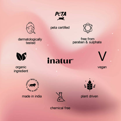 Inatur Rose and Geranium Lotion - Distacart