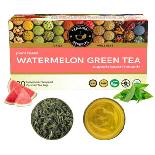 Teacurry Watermelon Green Tea Bags - Distacart