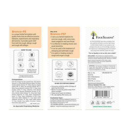 Four Seasons Bronco-FS Syrup - Distacart