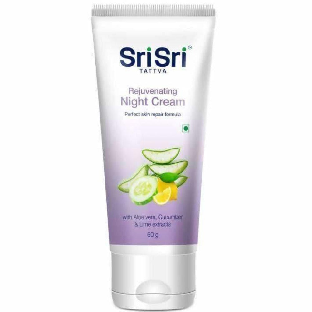 Sri Sri Tattva Rejuvenating Night Cream - 60gm - Distacart