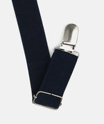 Thumbnail for Manet Boys Solid Suspenders - Navy Blue - Distacart