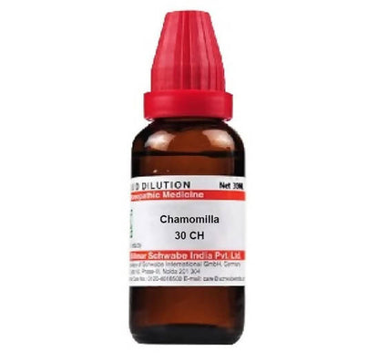 Dr. Willmar Schwabe India Chamomilla Dilution 30 ch