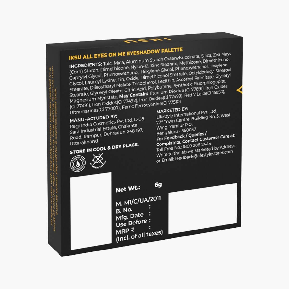 IKSU Eyeshadow Palette - Divide Nudes - Distacart