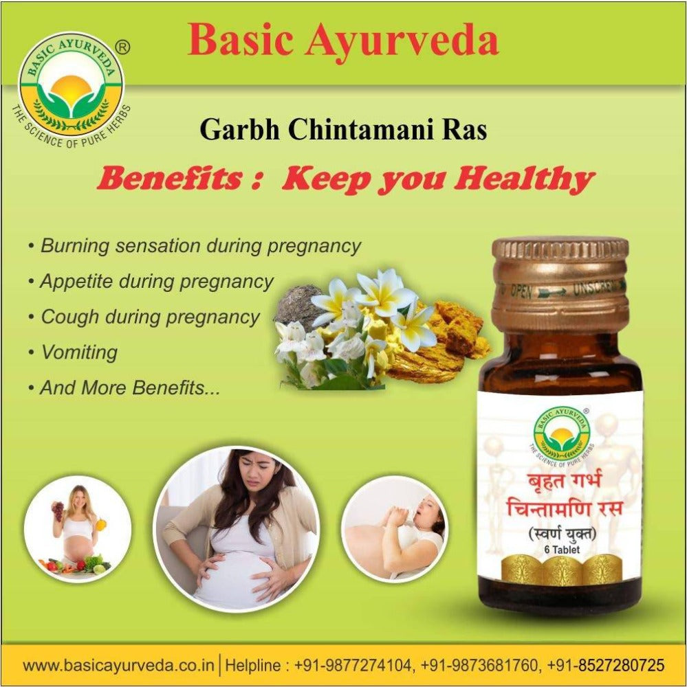 Basic Ayurveda Brihat Garbh Chintamani Ras Benefits