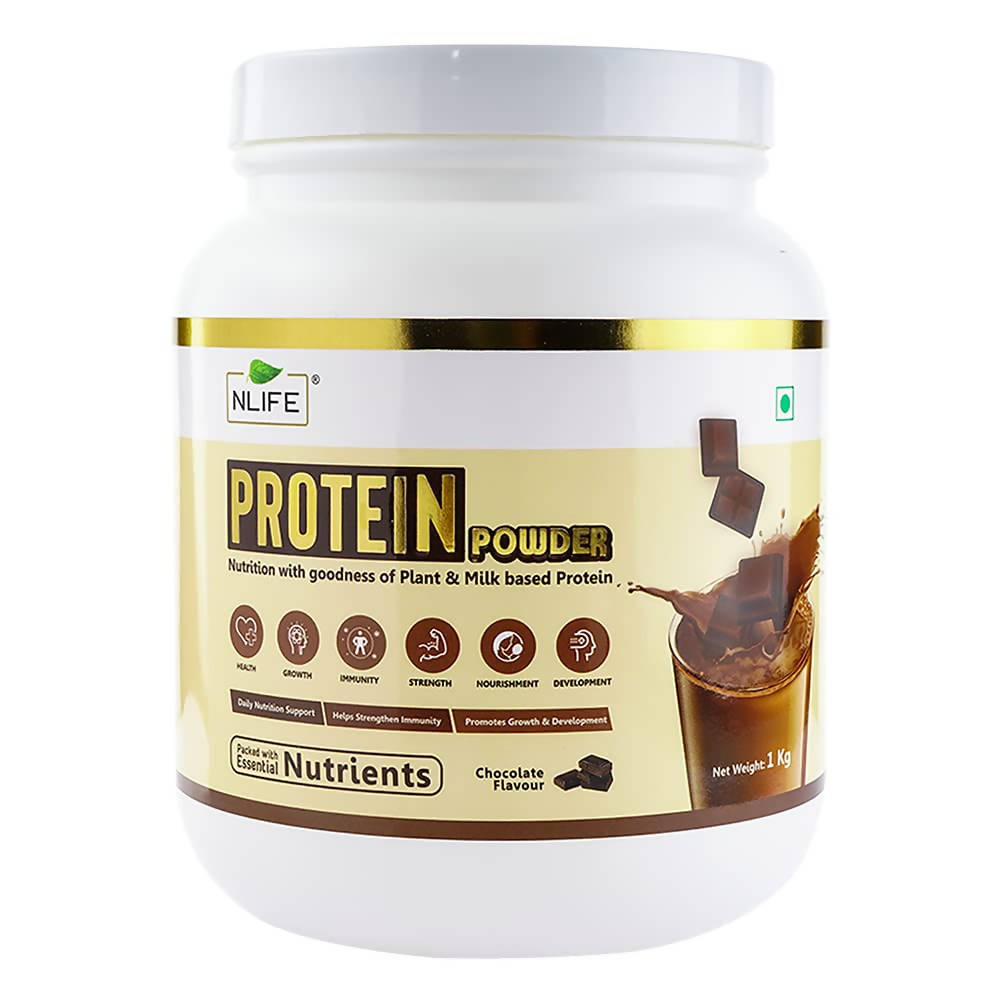 NLife Protein Powder Chocolate Flavor - Distacart