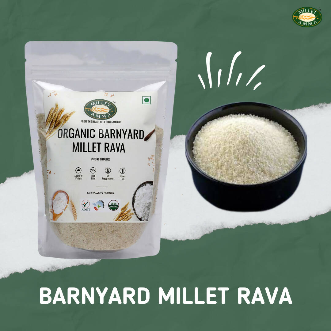 Millet Amma Barnyard Millet Rava (Suji) - Distacart