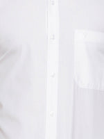 Thumbnail for Ramraj Cotton Mens Half Sleeve Formal 100 % Cotton White Shirt - Distacart