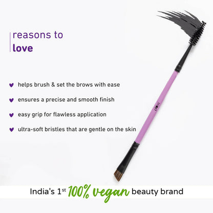 Plum Soft Blend Liner & Spoolie Brush Easy Pick-up 06 - Distacart