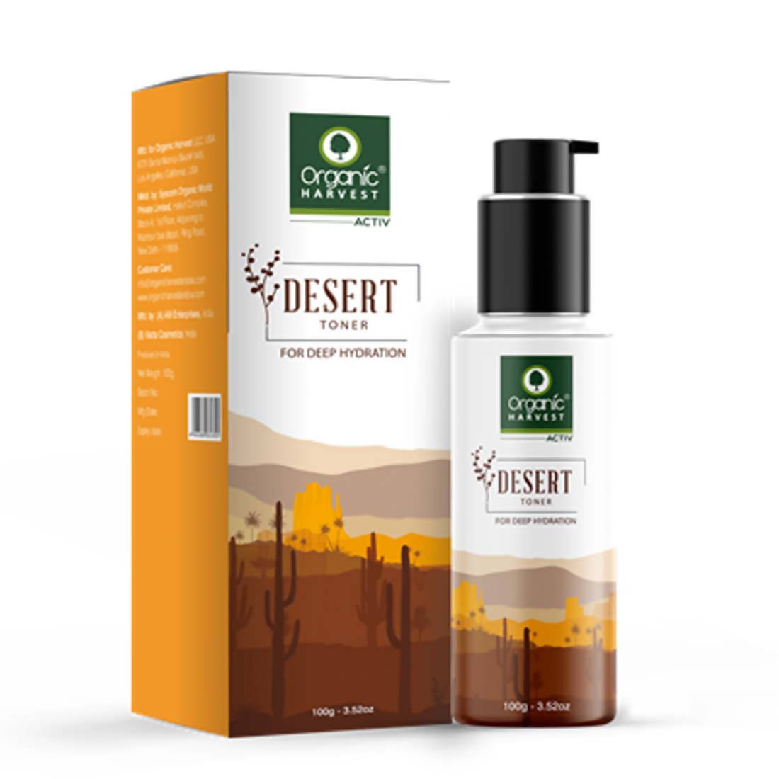 Organic Harvest Desert Toner - Distacart