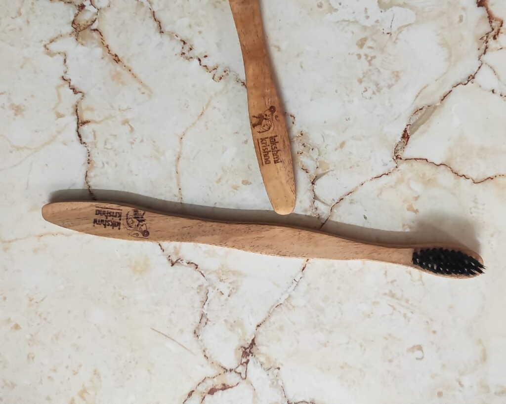 Lakshmi Krishna Naturals Charcoal Neem Brush - Distacart