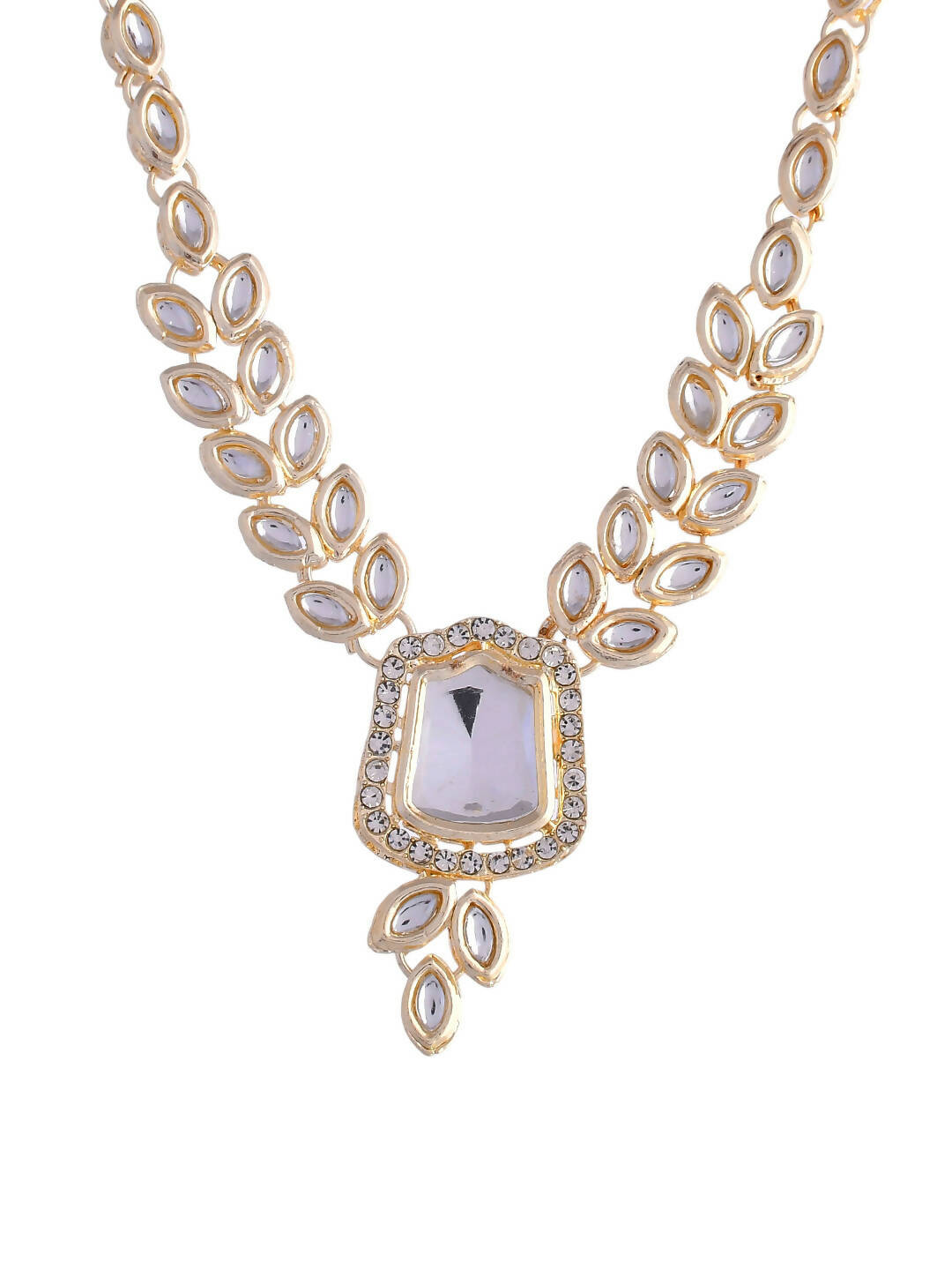 VOJ Women Silver Color stainless steel Jewellery Set - Distacart