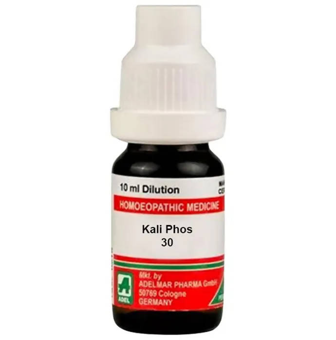 Adel Homeopathy Kali Phos Dilution - Distacart