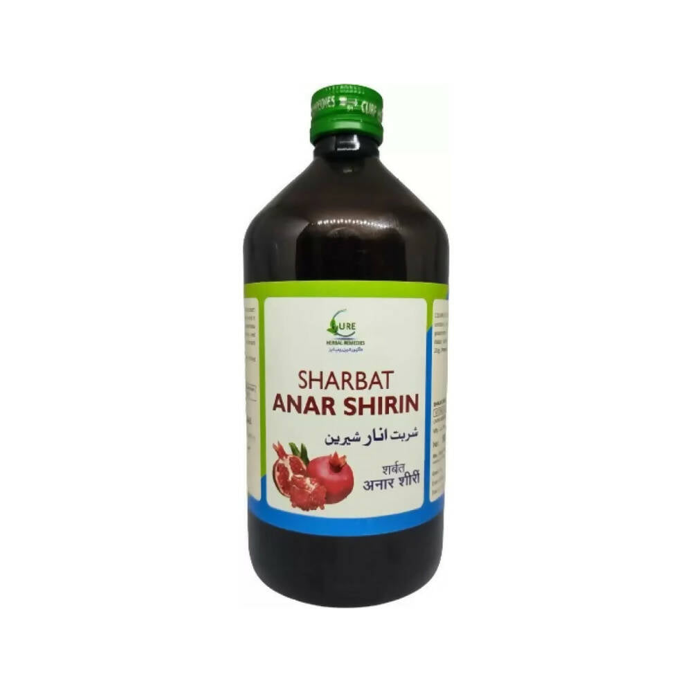 Cure Herbal Remedies Sharbat Anar Shirin - Distacart