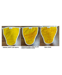 Thumbnail for AHC Magic Colour Changing Ultra Soft In Duck Design Cloth Diaper Nappy - Distacart