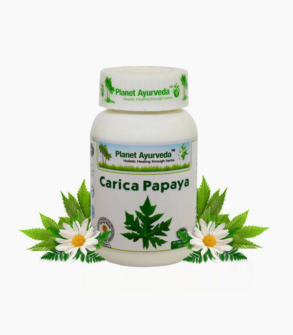 Planet Ayurveda Carica Papaya Capsules - Distacart
