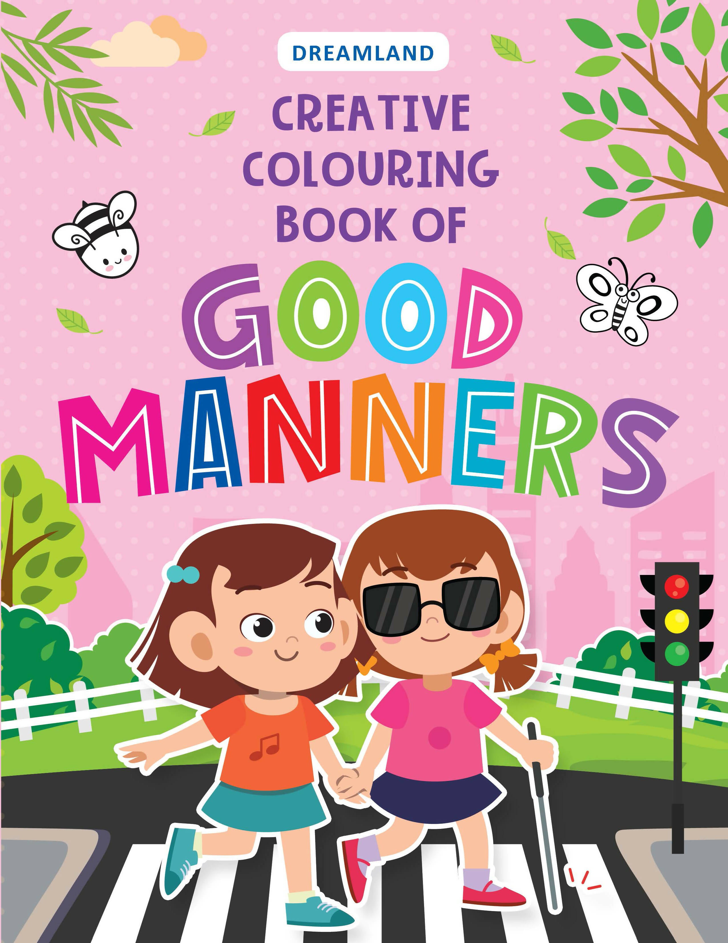 Dreamland Creative Colouring Book - Good Manners - Distacart