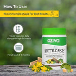 Thumbnail for OZiva Plant Based Bettr.D3K2+ Capsules