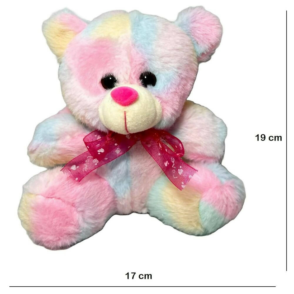Hexagaon Soft Toy Teddy Bear Doll (Multi-Color) - Distacart