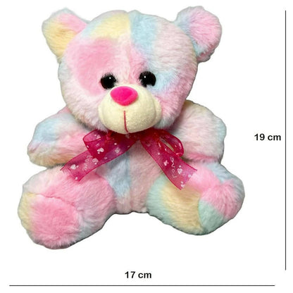 Hexagaon Soft Toy Teddy Bear Doll (Multi-Color) - Distacart
