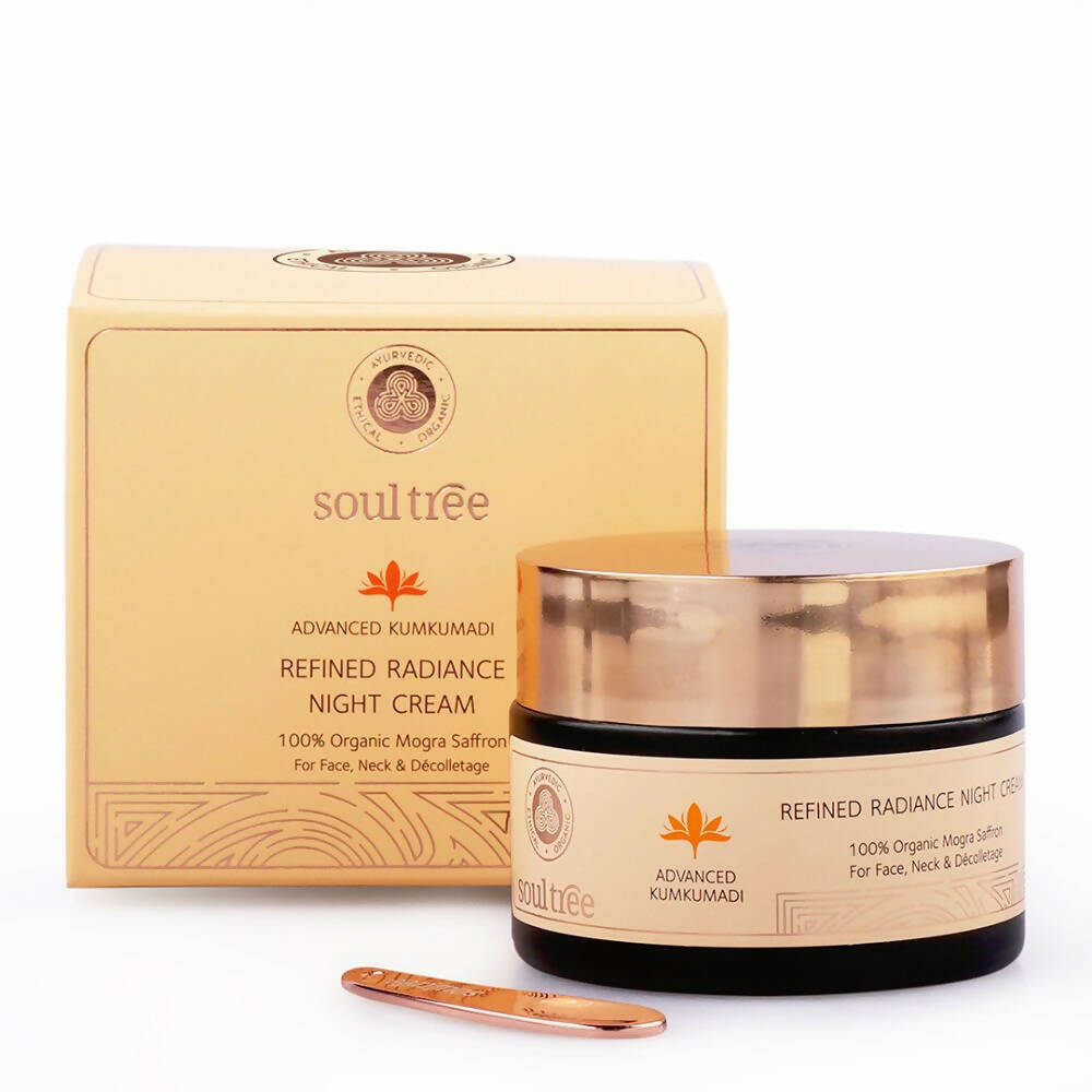 Soultree Advanced Kumkumadi Refined Radiance Night Cream - Distacart