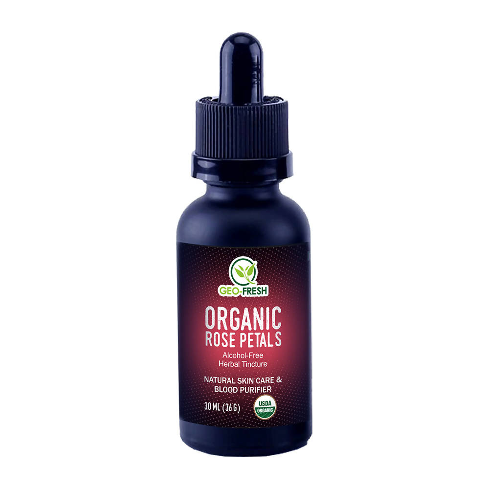 Geo-Fresh Organic Rose Petals Tincture - Distacart