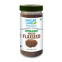 Thumbnail for Nature Land Organics Roasted Flaxseed - Distacart