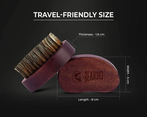 Beardo BOAR Bristle Beard brush - Distacart