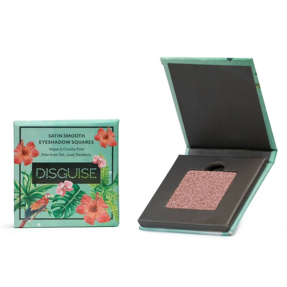 Disguise Satin Smooth Eyeshadow Squares - Metallic Pink Lychee 207 - Distacart