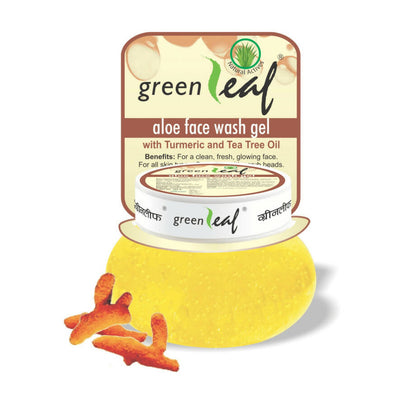 Green Leaf Aloe Face Wash Gel - Distacart