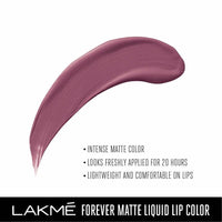 Thumbnail for Lakme Forever Matte Liquid Lip Colour - Mauve Fling