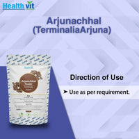 Thumbnail for Healthvit Natural Arjunchhal Powder - Distacart