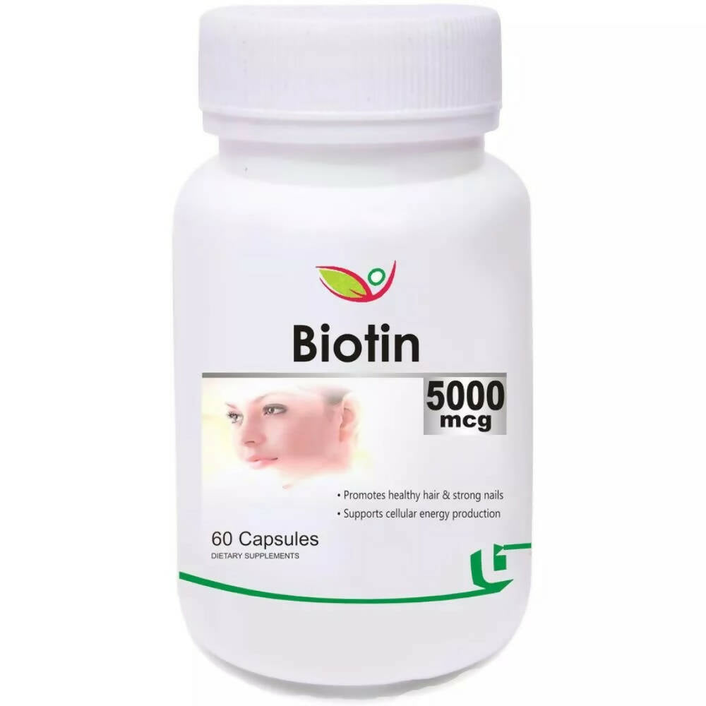 Biotrex Biotin 5000mg Veg Capsules - Distacart