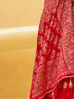 Thumbnail for Anouk Woven Design Zari Organza Banarasi Saree - Distacart