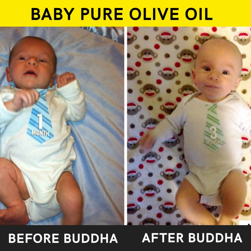 Budda Natural Baby Pure Olive Oil Cold Pressed Extra Virgin - Distacart