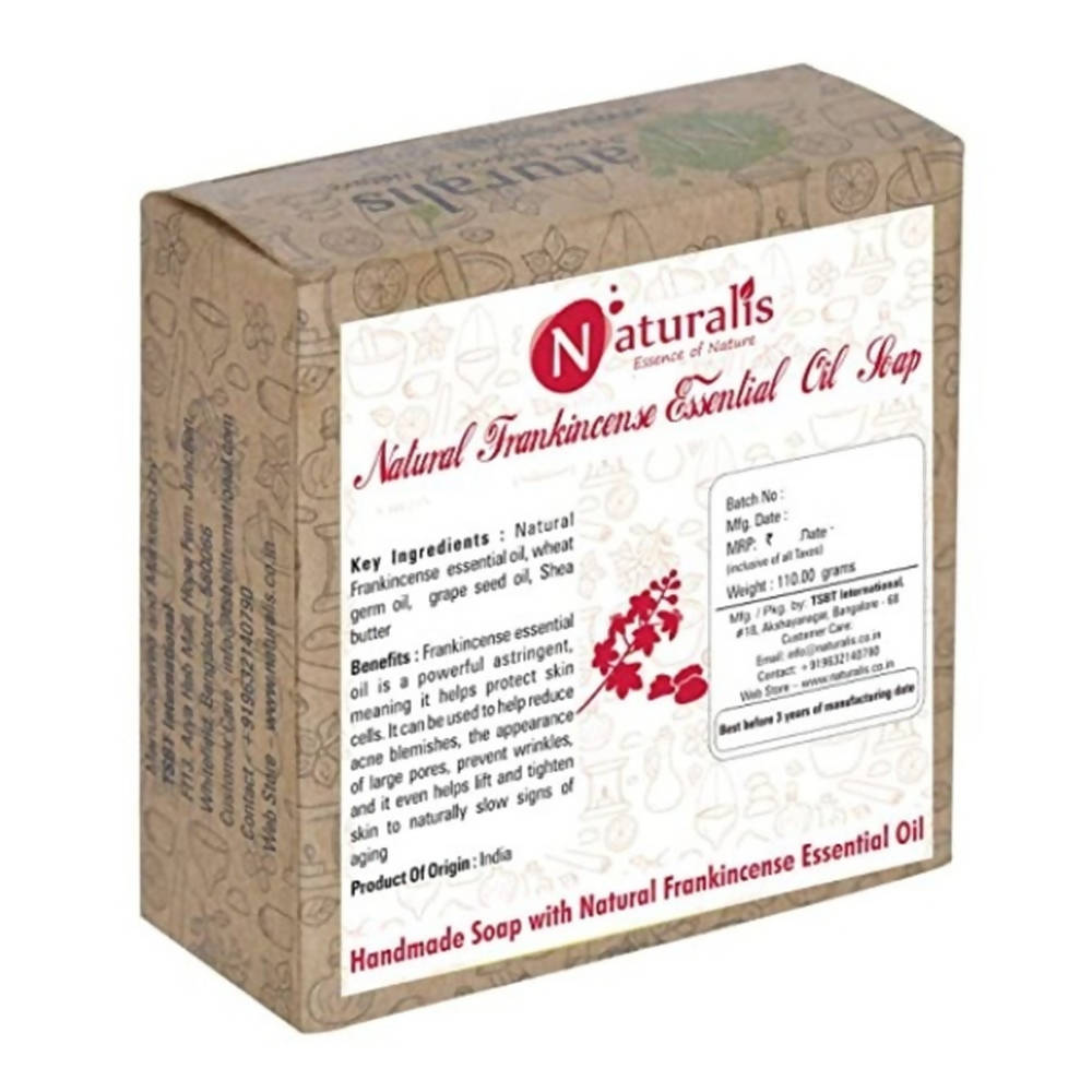 Naturalis Essence Of Nature Handmade Soap With Natural Frankincense Essential Oil - Distacart