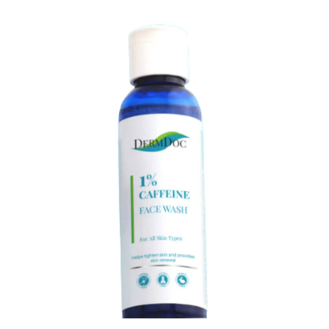 Dermdoc 1% Caffeine Face Wash - Distacart