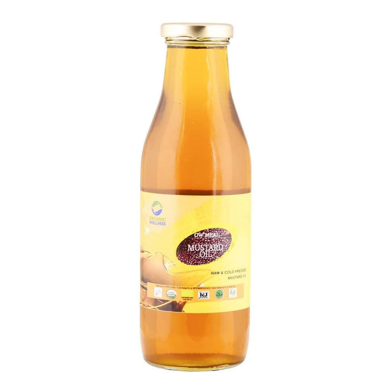 Organic Wellness Ow&#39;meal Mustard Oil Raw &amp; Cold Pressed