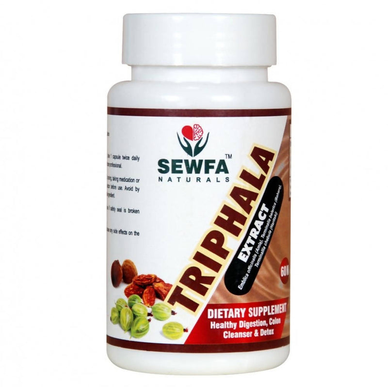 Sewfa Naturals Triphala Extract Capsules - Distacart